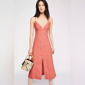 Daisy Linen Midi Dress size 6